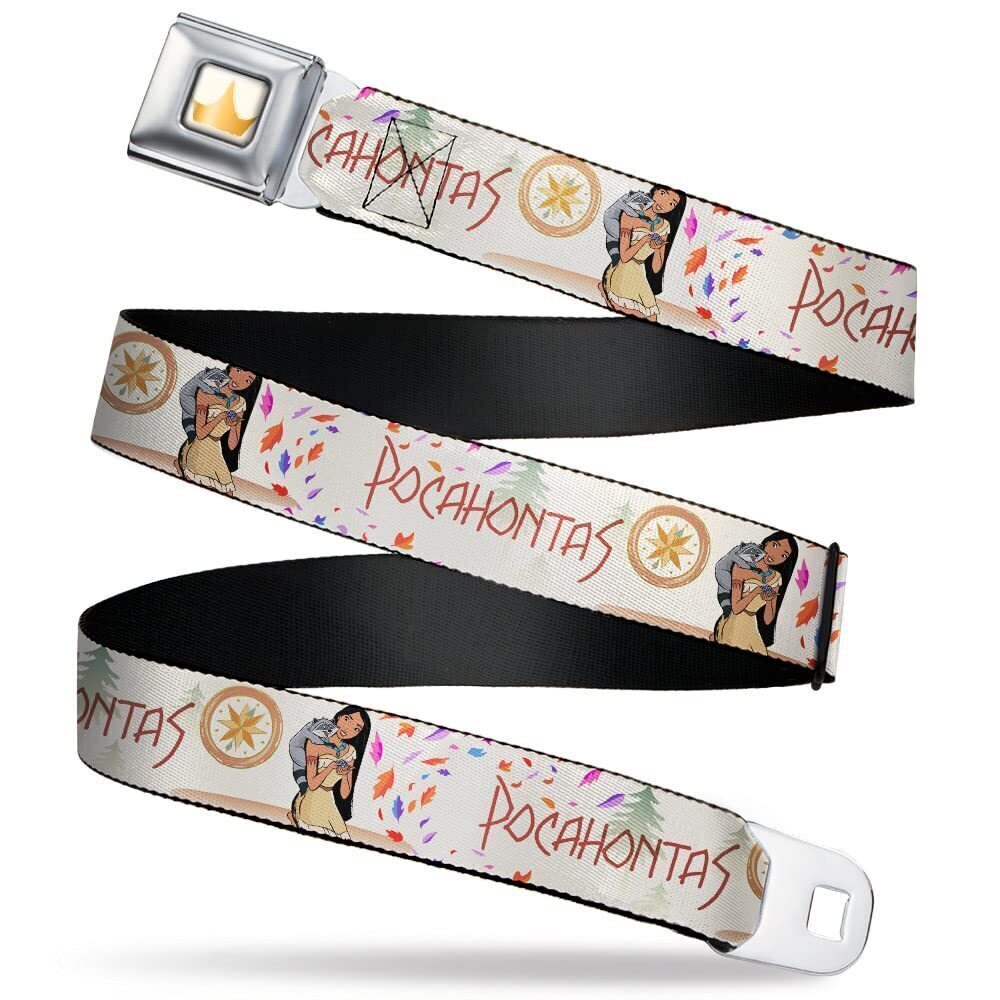 8376 unisex adult Seatbelt Pocahontas Regular Belt, Pocahontas, 1.5 Wide